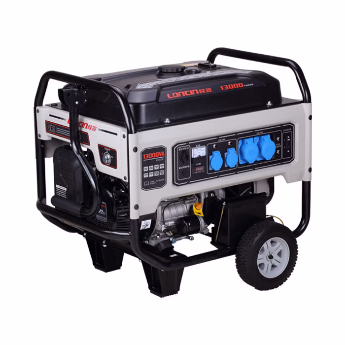 LC13000-3ph-1 موتور برق بنزینی لانسین LC 13000 (1Ph) توان دائم ۸.۵ kW - Image 1