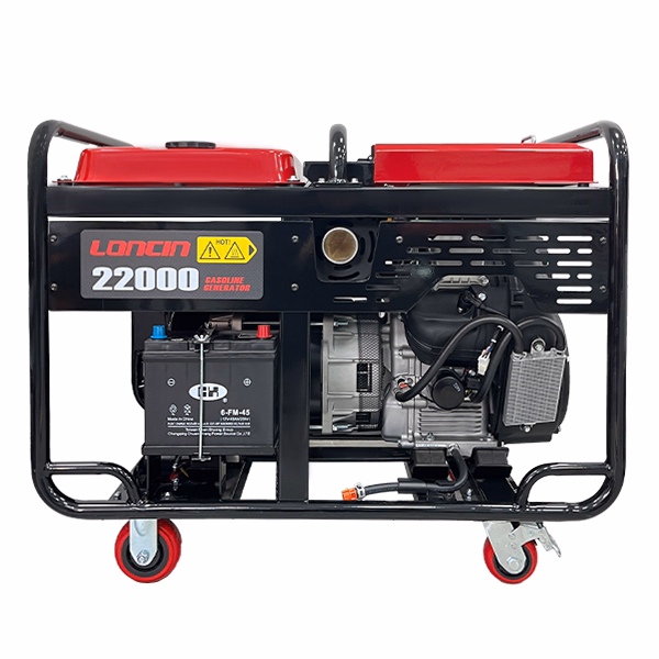 موتور برق لانسین LC22000 ظرفیت ۱۵ کیلووات تک فاز بنزینی