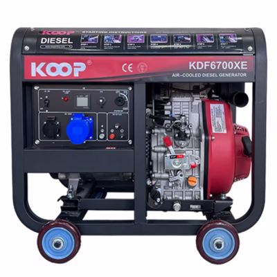 موتور برق دیزلی کوپ مدل KDF6700XE ظرفیت ۴.۵ کیلووات تکفاز - Image 3