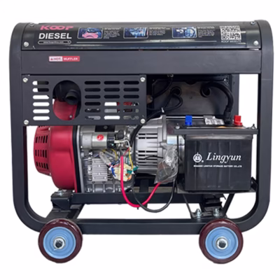 موتور برق دیزلی کوپ مدل KDF6700XE ظرفیت ۴.۵ کیلووات تکفاز - Image 5