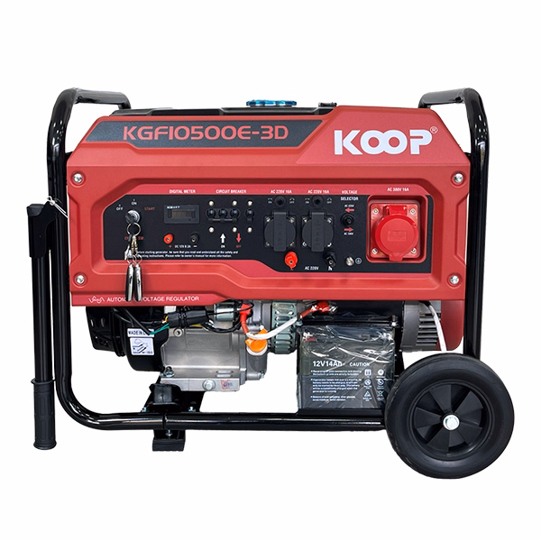 موتور برق بنزینی 9 کیلووات کوپ KGF10500E-3D