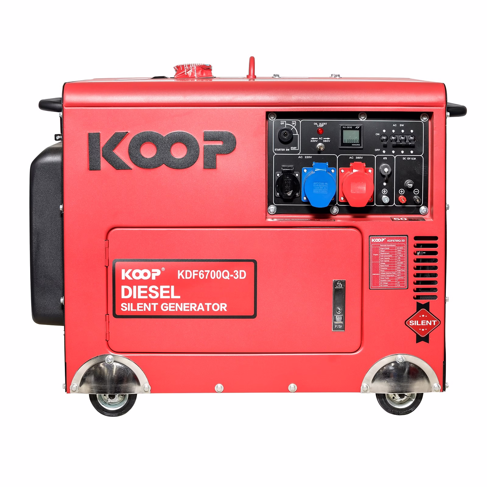 موتور برق دیزلی کوپ KDF6700Q-3D